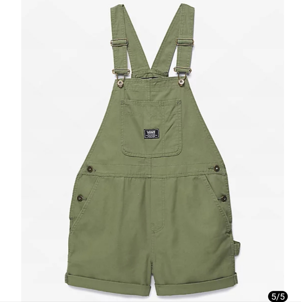 Vans Ground Work Olivine Green Shortalls